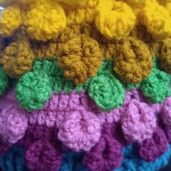 Primrose flower spring  Hat, handmade - Picture 5 of 6